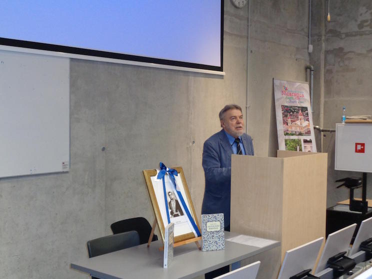 Rinden en Estonia homenaje a Rub&eacute;n Dar&iacute;o y a la mujer nicarag&uuml;ense